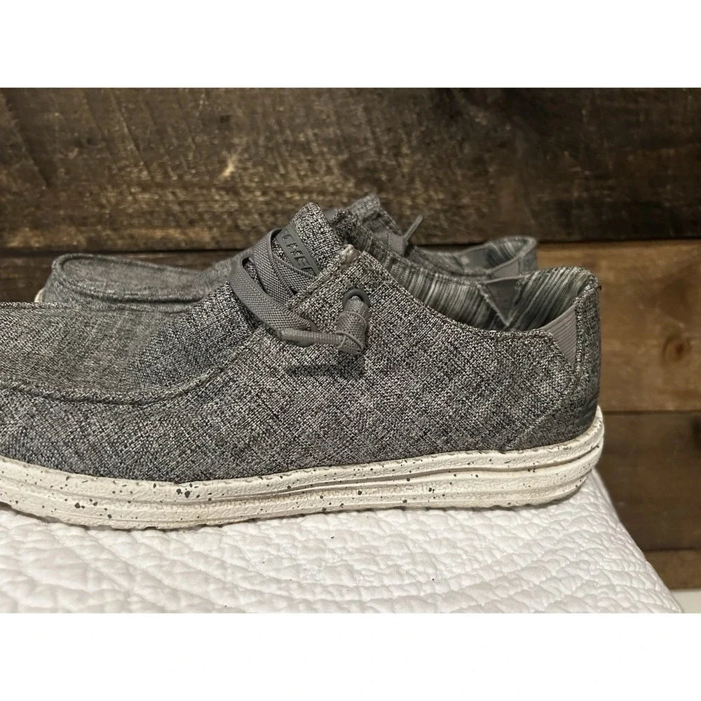Skechers Mens Streetwear Memory Foam Relaxed Fit Shoe Gray‎ Size 9